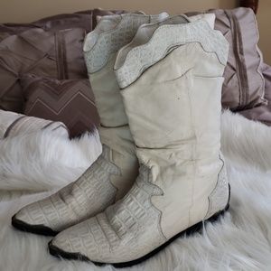 Zodiac Boots Vintage 1980's